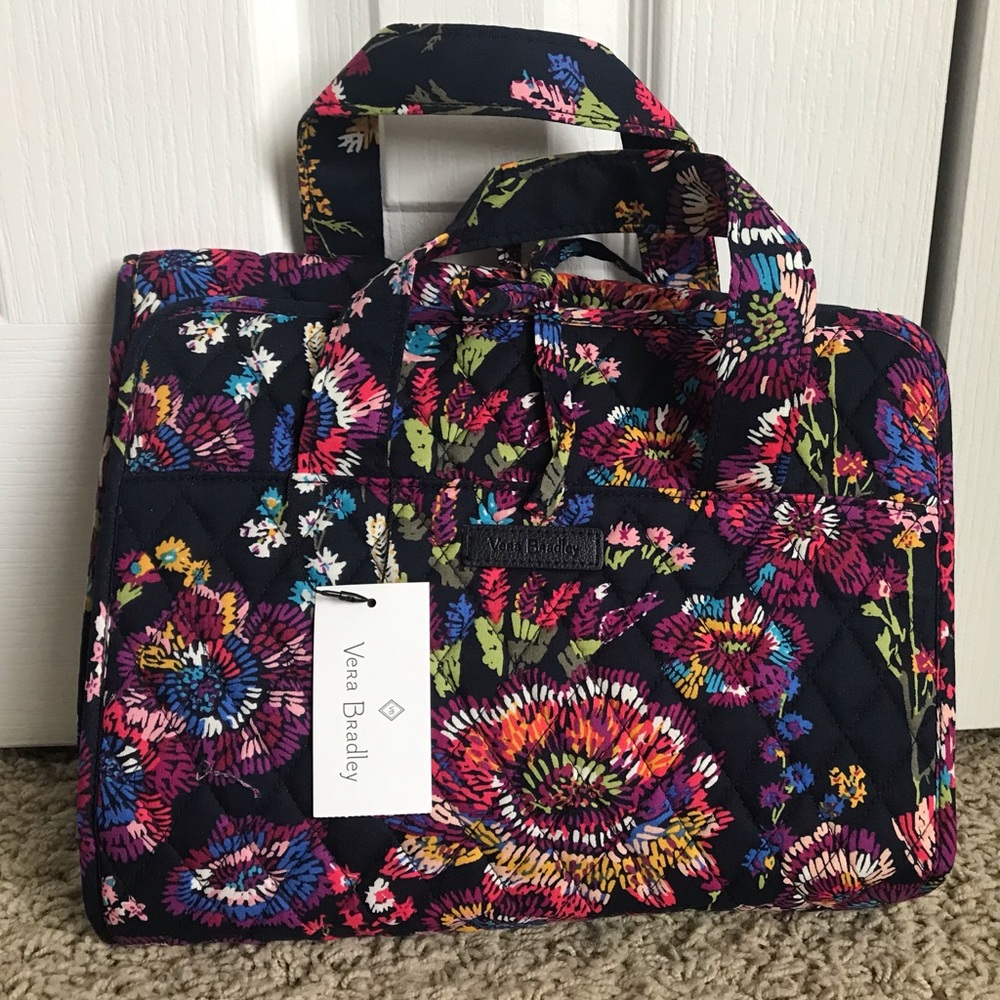 Vera Bradley Hanging Travel Accessories Bag